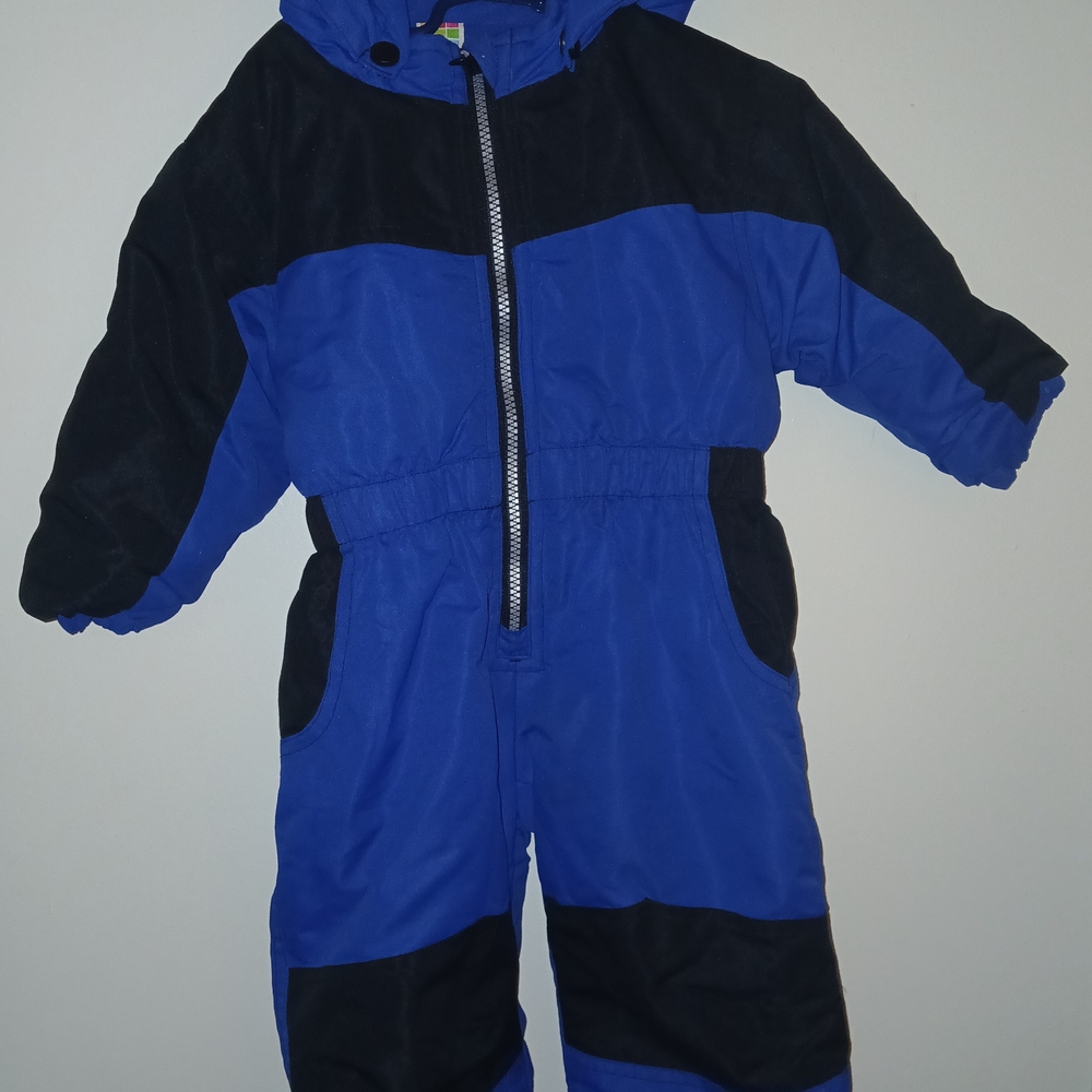 Healthtex Blue and Black Snowsuit